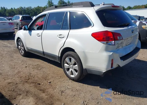 2012 Subaru Outback 2.5I Limited из США, поврежденный, VIN 4S4BRBJC2C3229295